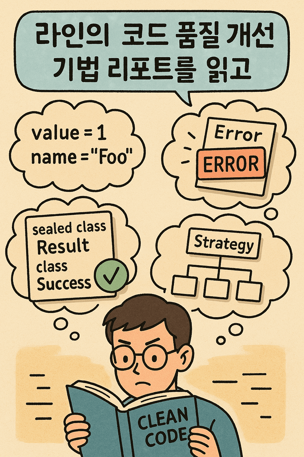 라인의 코드 품질 개선 기법 리포트를 읽고