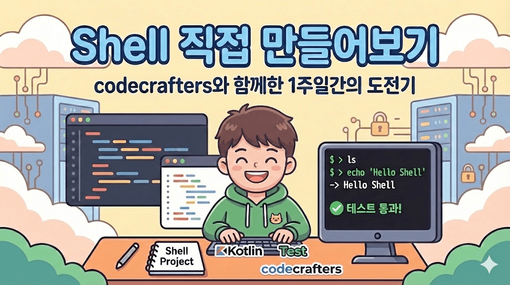Shell 직접 만들어보기 (feat. codecrafters)