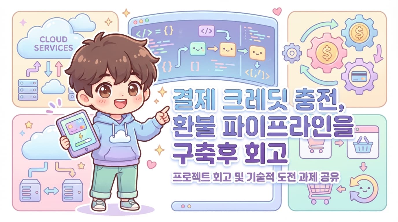 결제 크레딧 충전, 환불 파이프라인을 구축후 회고